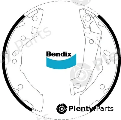 Bendix-Au BS1739 — Brake Shoe Set