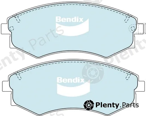 Bendix-Au DB1167GCT — Brake Pad Set, disc brake