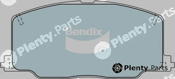 Bendix-Au DB1129GCT — Brake Pad Set, disc brake