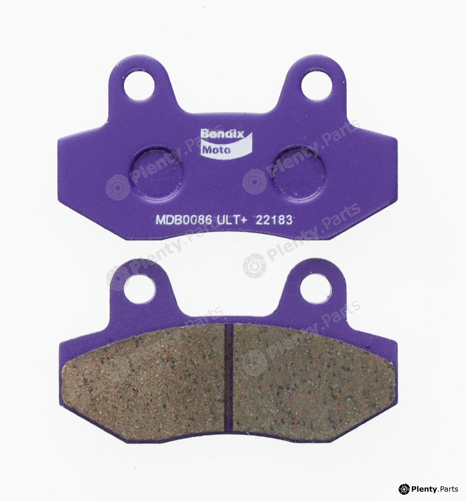 Bendix-Au MDB0086ULT — Brake Pad Set, disc brake
