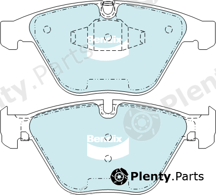 Bendix-Au DB2194EURO — Brake Pad Set, disc brake