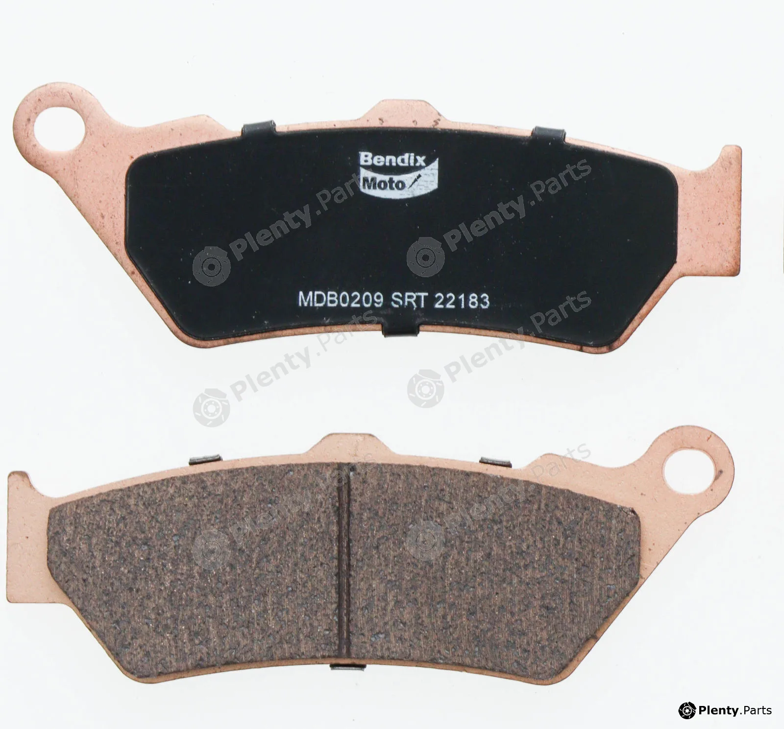 Bendix-Au MDB0209SRT — Brake Pad Set, disc brake