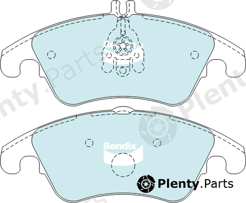 Bendix-Au DB2183EURO — Brake Pad Set, disc brake