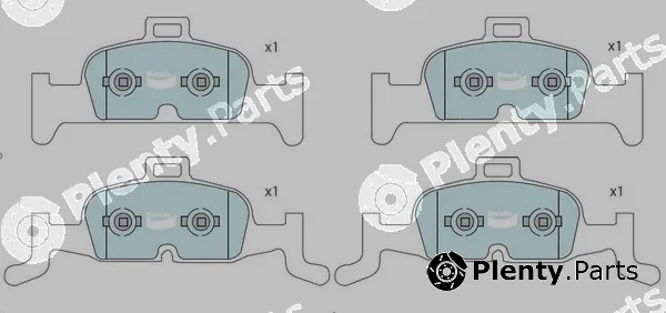 Bendix-Au DB2508EURO — Brake Pad Set, disc brake