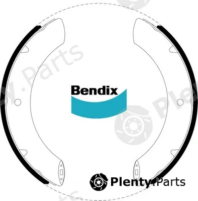 Bendix-Au BS1083 — Brake Shoe Set