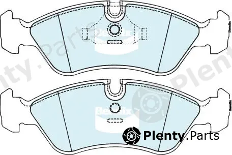 Bendix-Au DB1228EURO — Brake Pad Set, disc brake