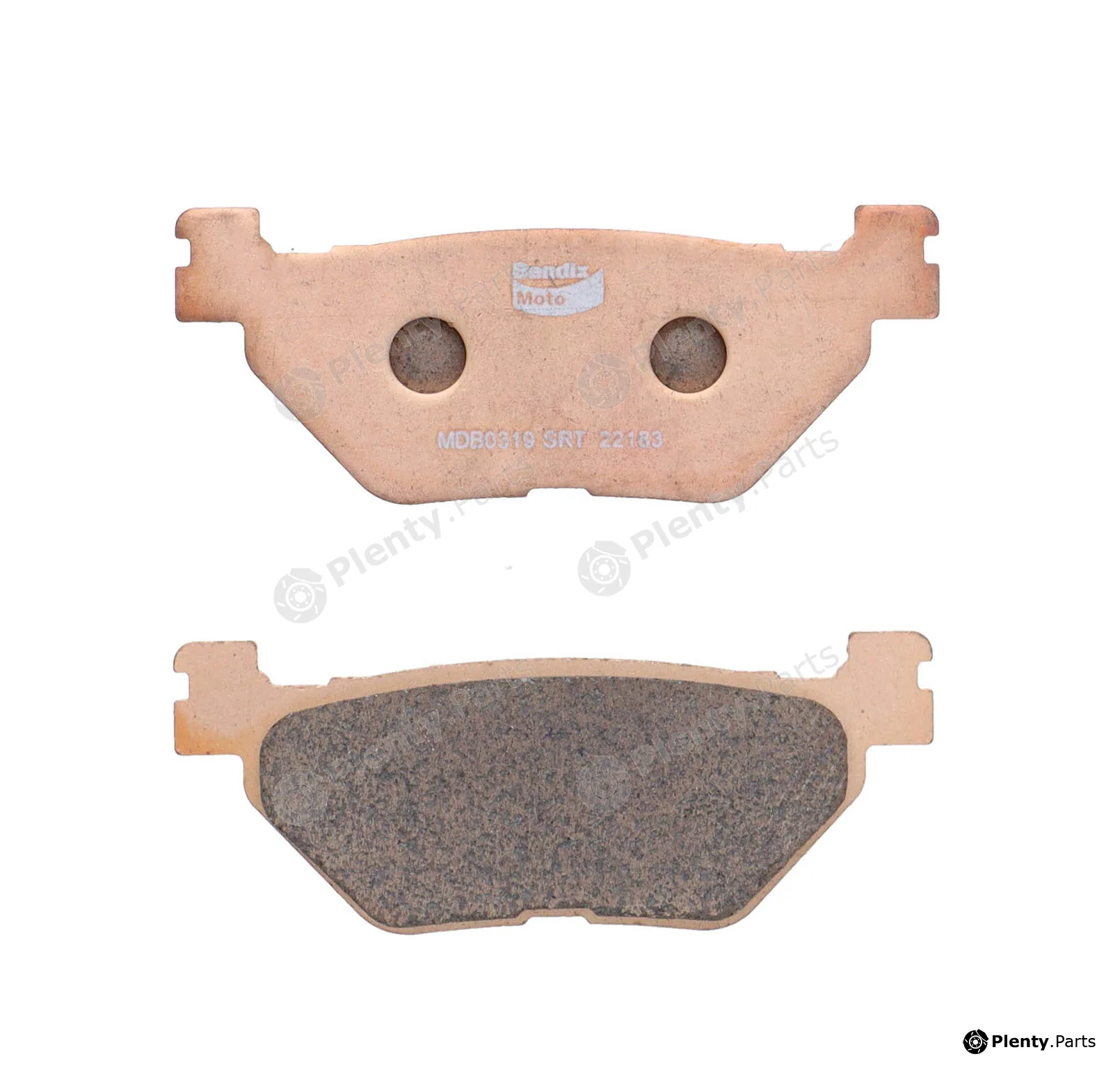 Bendix-Au MDB0319SRT — Brake Pad Set, disc brake