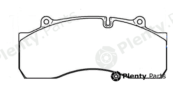 Bendix-Au CVP089PTHD — Brake Pad Set, disc brake