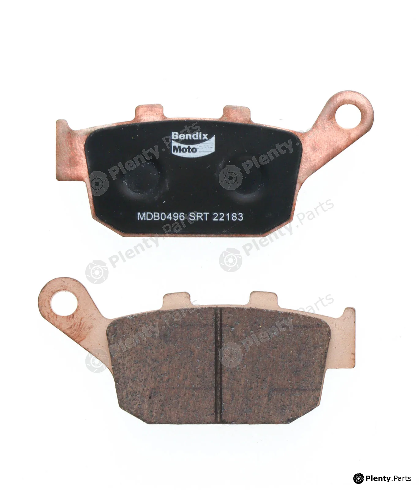 Bendix-Au MDB0496SRT — Brake Pad Set, disc brake