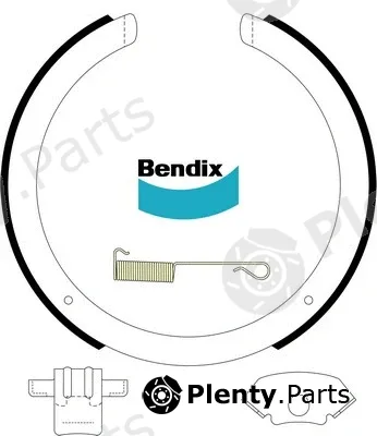 Bendix-Au BS3218 — Brake Shoe Set, parking brake