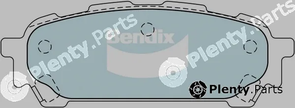 Bendix-Au DB1672ULT — Brake Pad Set, disc brake