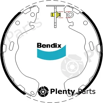 Bendix-Au BS5064 — Brake Shoe Set