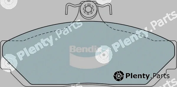 Bendix-Au DB1023GCT — Brake Pad Set, disc brake