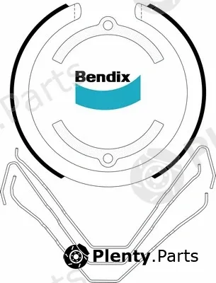 Bendix-Au BS3217 — Brake Shoe Set, parking brake