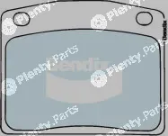 Bendix-Au DB122GCT — Brake Pad Set, disc brake