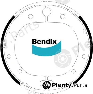Bendix-Au BS1540 — Brake Shoe Set, parking brake