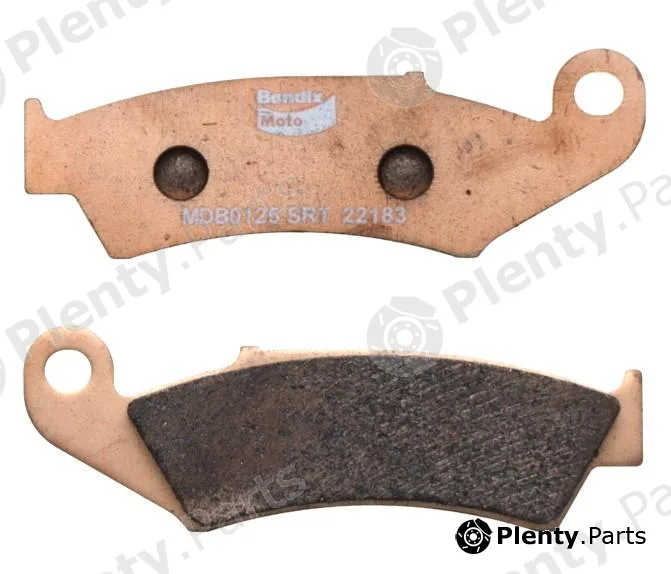 Bendix-Au MDB0125SRT — Brake Pad Set, disc brake