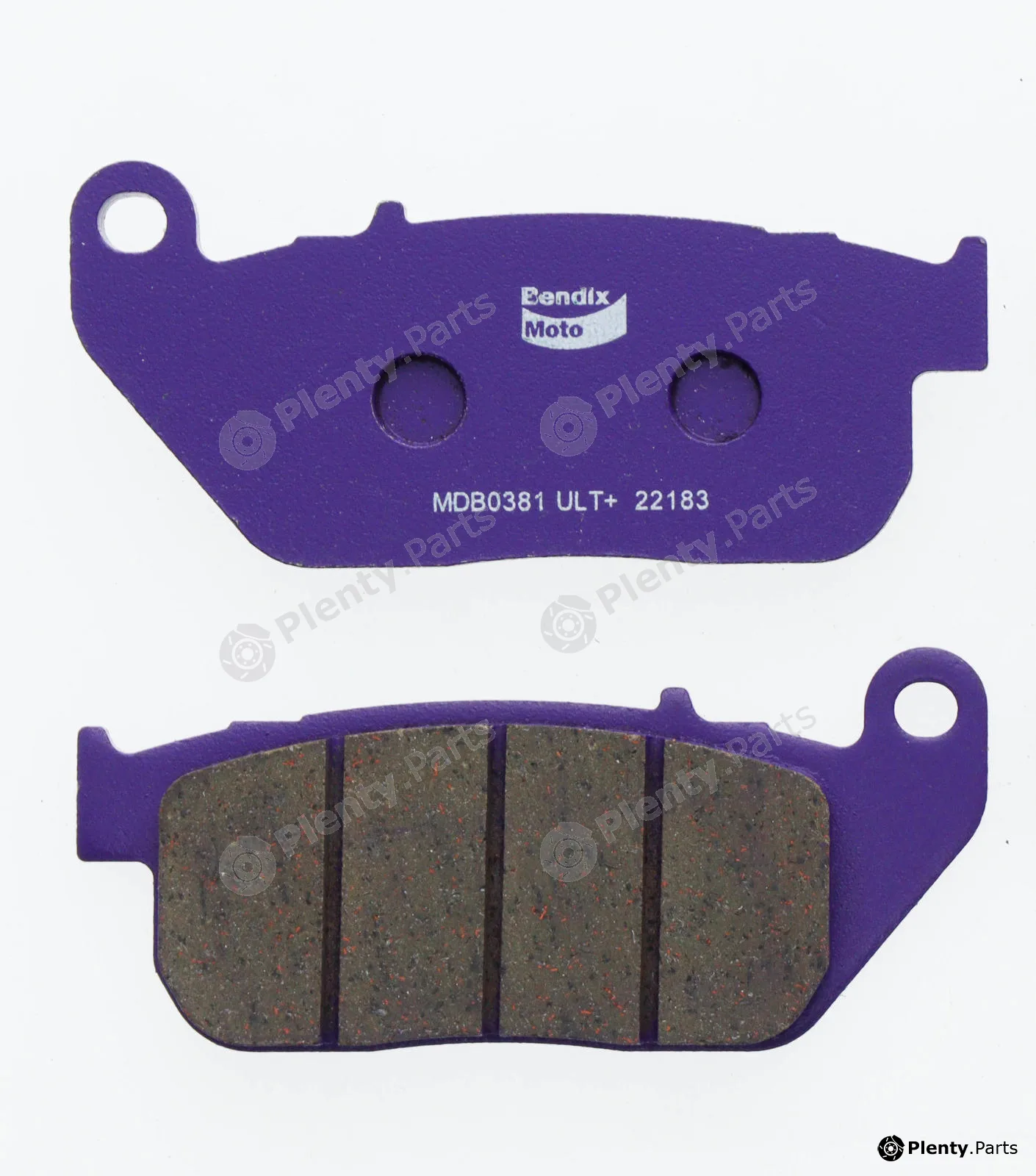 Bendix-Au MDB0381ULT — Brake Pad Set, disc brake
