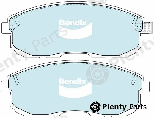 Bendix-Au DB1187GCT — Brake Pad Set, disc brake