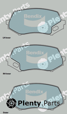 Bendix-Au CVP1945PTHD — Brake Pad Set, disc brake