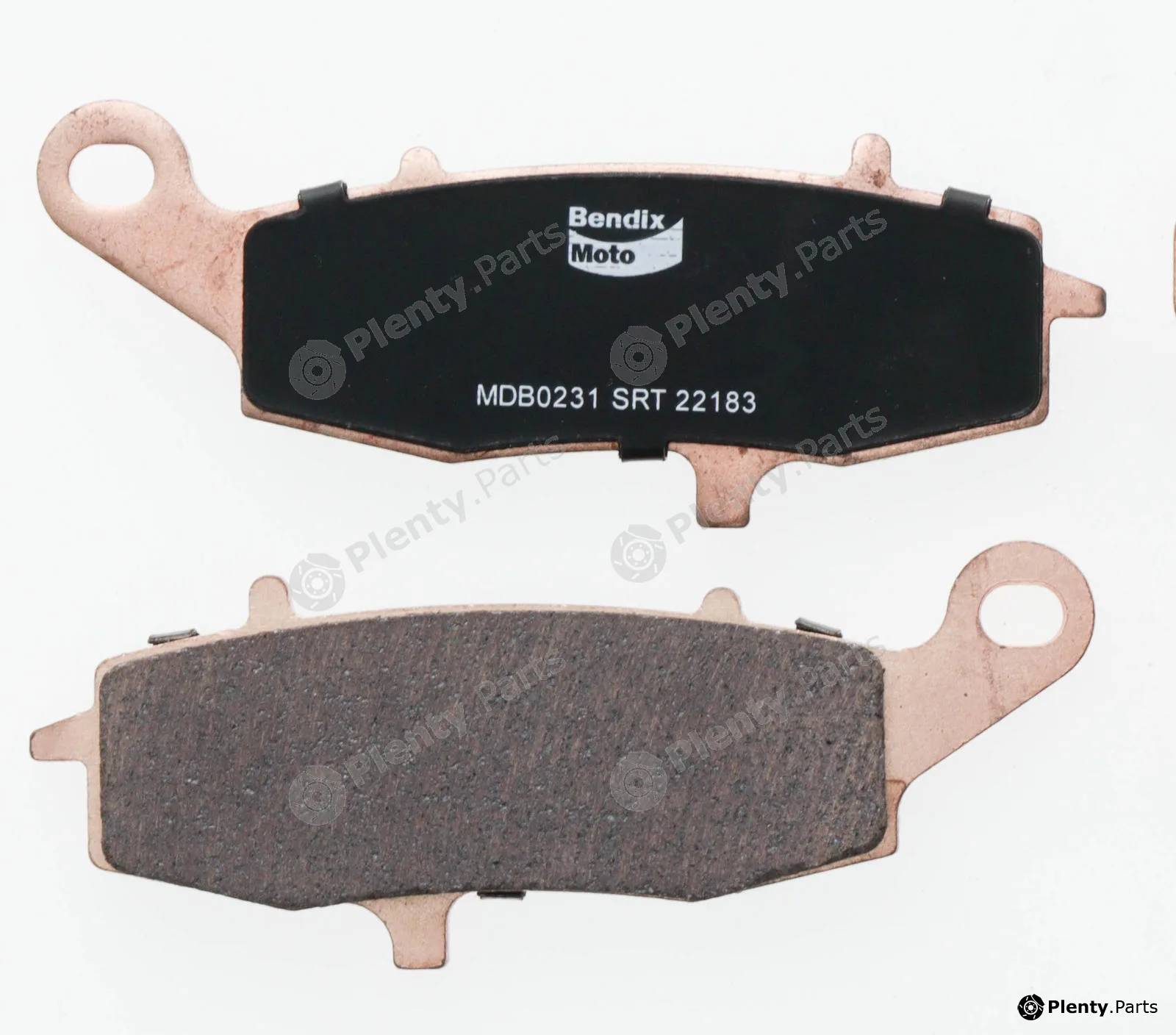Bendix-Au MDB0231SRT — Brake Pad Set, disc brake