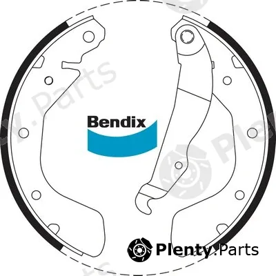 Bendix-Au BS1705 — Brake Shoe Set