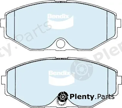 Bendix-Au DB1250GCT — Brake Pad Set, disc brake