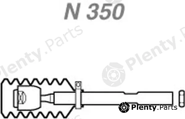 Nakata N350 — Inner Tie Rod