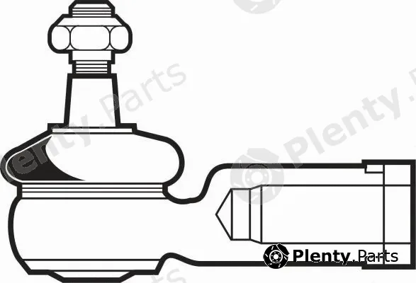 Nakata N1076 — Tie Rod End