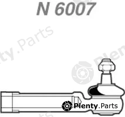 Nakata N6007 — Tie Rod End