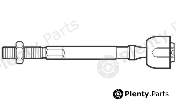 Nakata N96031 — Inner Tie Rod