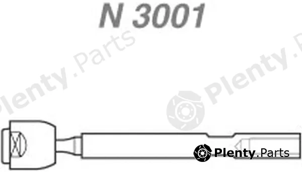 Nakata N3001 — Inner Tie Rod