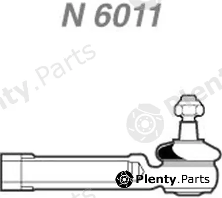 Nakata N6011 — Tie Rod End