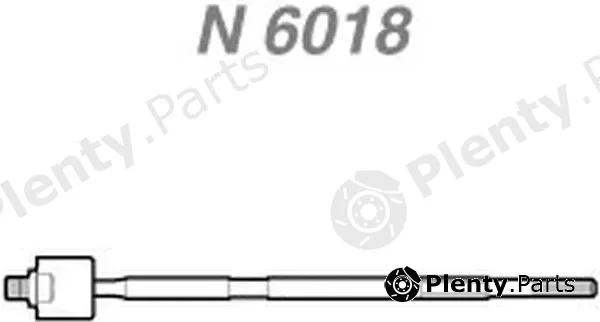 Nakata N6018 — Inner Tie Rod