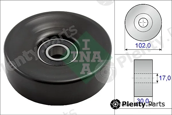 Wilmink Group WG1252630 — Tensioner Pulley, V-ribbed belt
