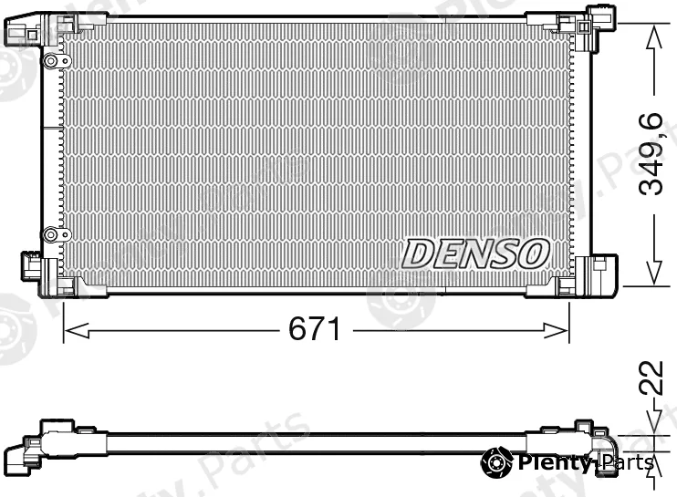 Wilmink Group WG2270563 — Condenser, air conditioning