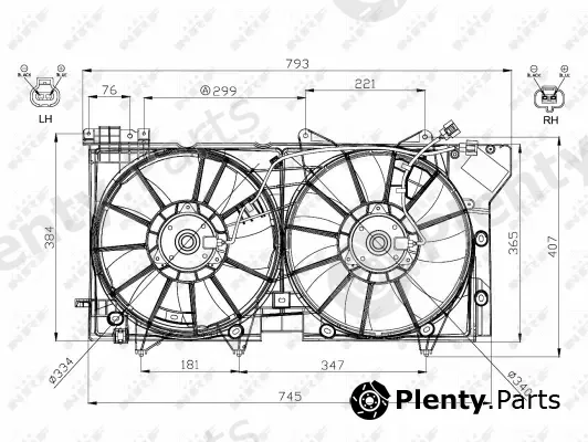 Wilmink Group WG1720524 — Fan, engine cooling