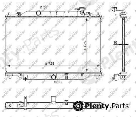 Wilmink Group WG1723668 — Radiator, engine cooling