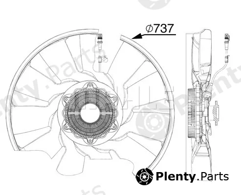 Wilmink Group WG2180864 — Fan, engine cooling