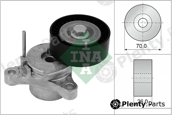 Wilmink Group WG2171313 — Belt Tensioner, V-ribbed belt