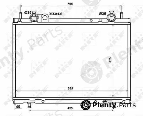 Wilmink Group WG1722134 — Radiator, engine cooling