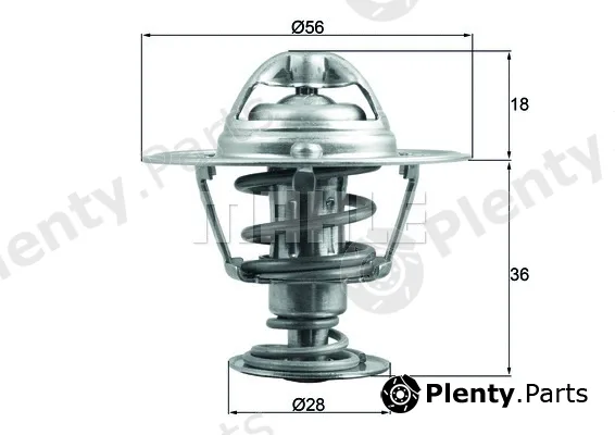 Wilmink Group WG1789693 — Thermostat, coolant