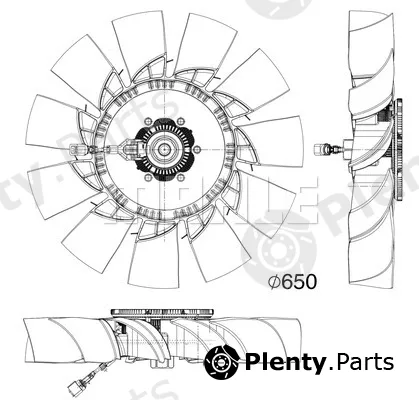 Wilmink Group WG2180849 — Fan, engine cooling