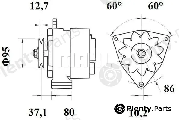 Wilmink Group WG2043472 — Alternator
