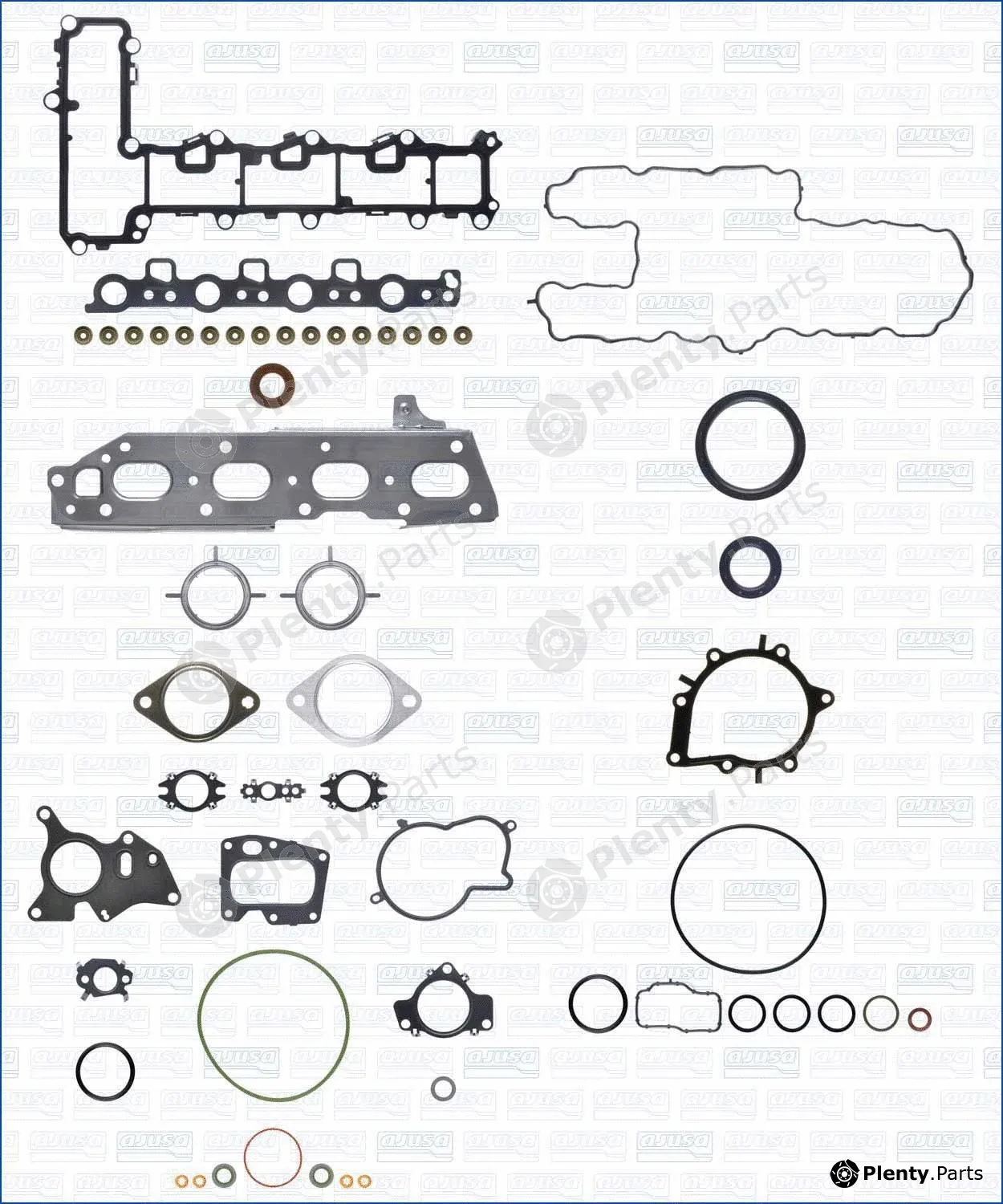 Wilmink Group WG1958338 — Full Gasket Kit, engine