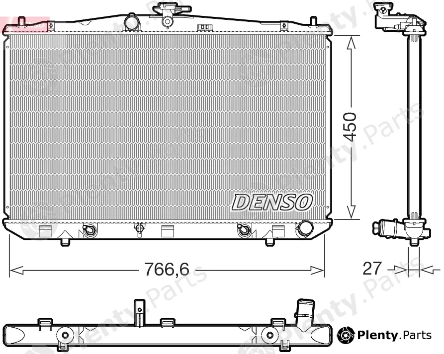 Wilmink Group WG2339280 — Radiator, engine cooling