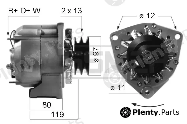 Wilmink Group WG2011769 — Alternator