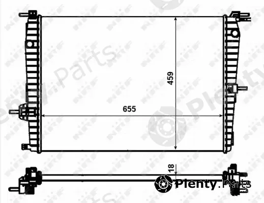 Wilmink Group WG1721956 — Radiator, engine cooling