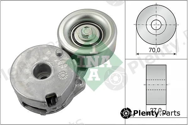 Wilmink Group WG1253555 — Belt Tensioner, V-ribbed belt