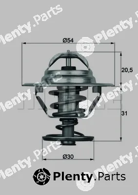 Wilmink Group WG1104797 — Thermostat, coolant